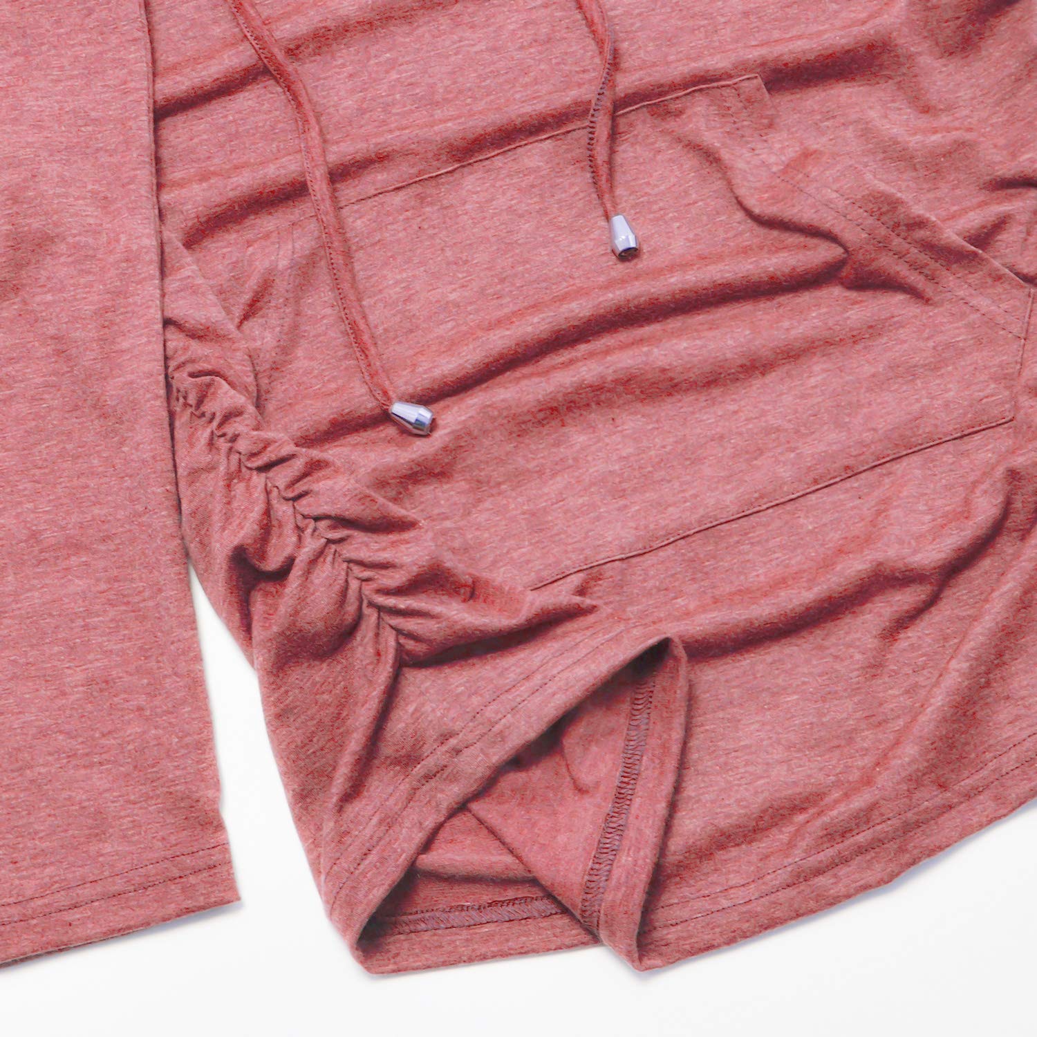 GINKANA Maternity Hoodie - Soft Long Sleeve Pregnancy Sweatshirt for Women | Comfortable Casual Maternity Top for Everyday Wear | Perfect for Pregnancy, Nursing & Lounging at Home