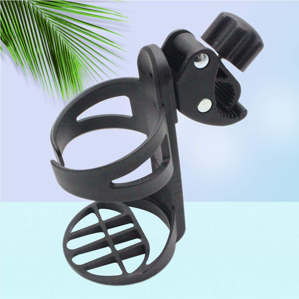 Universal Bike Bottle Holder & Cup Holder for Bicycles, Strollers, Push Wagons - Durable Drink Holder for Cycling, Jogging, Hiking & Outdoor Activities
