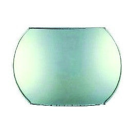Fortpro 4 x 5.5 Inch Stick-On Blind Spot Convex Mirror for Cars & Trucks (Model F245677) - Improve Safety While Parking & Lane Changing