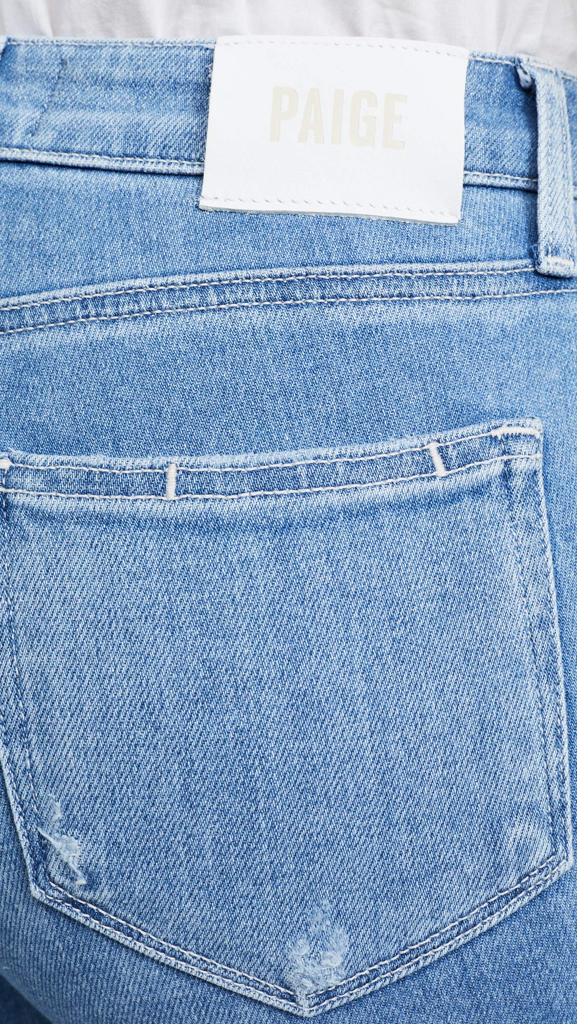 PAIGE Women's Collete High-Rise Crop Flare Jeans | Stretch Denim for Comfort | Perfect for Casual Outfits & Date Nights