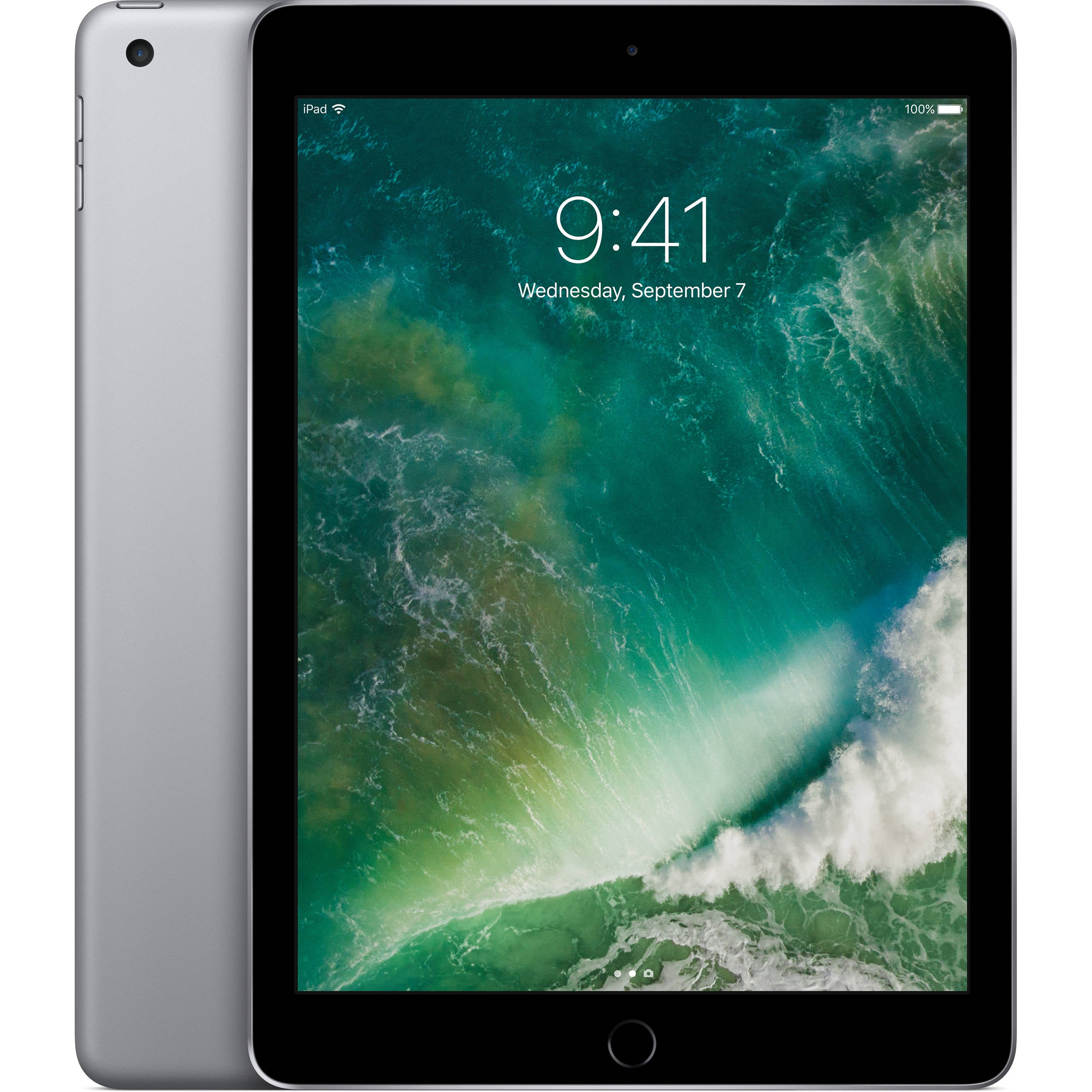 Apple iPad 2017 32GB Space Gray Wi-Fi Model 3D575LL/A - Perfect for Work, Study & Entertainment