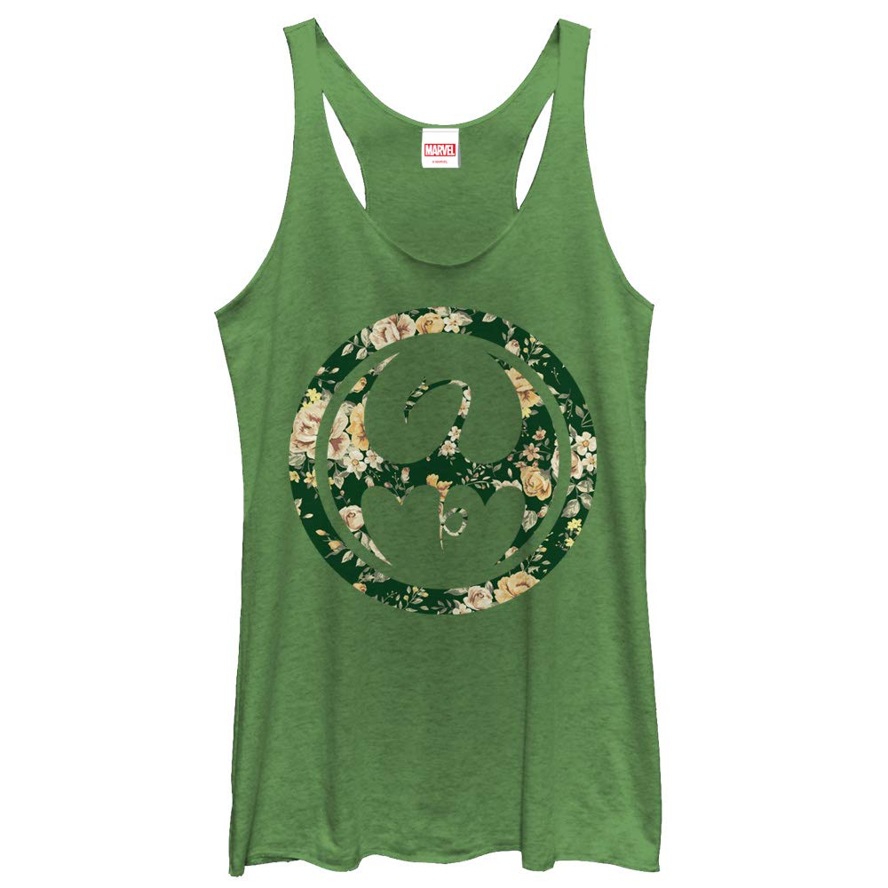 Marvel Classic Iron Bouquet Women's Racerback Tank Top | Fifth Sun | Graphic Tee for Casual Wear, Cosplay & Superhero Fans
