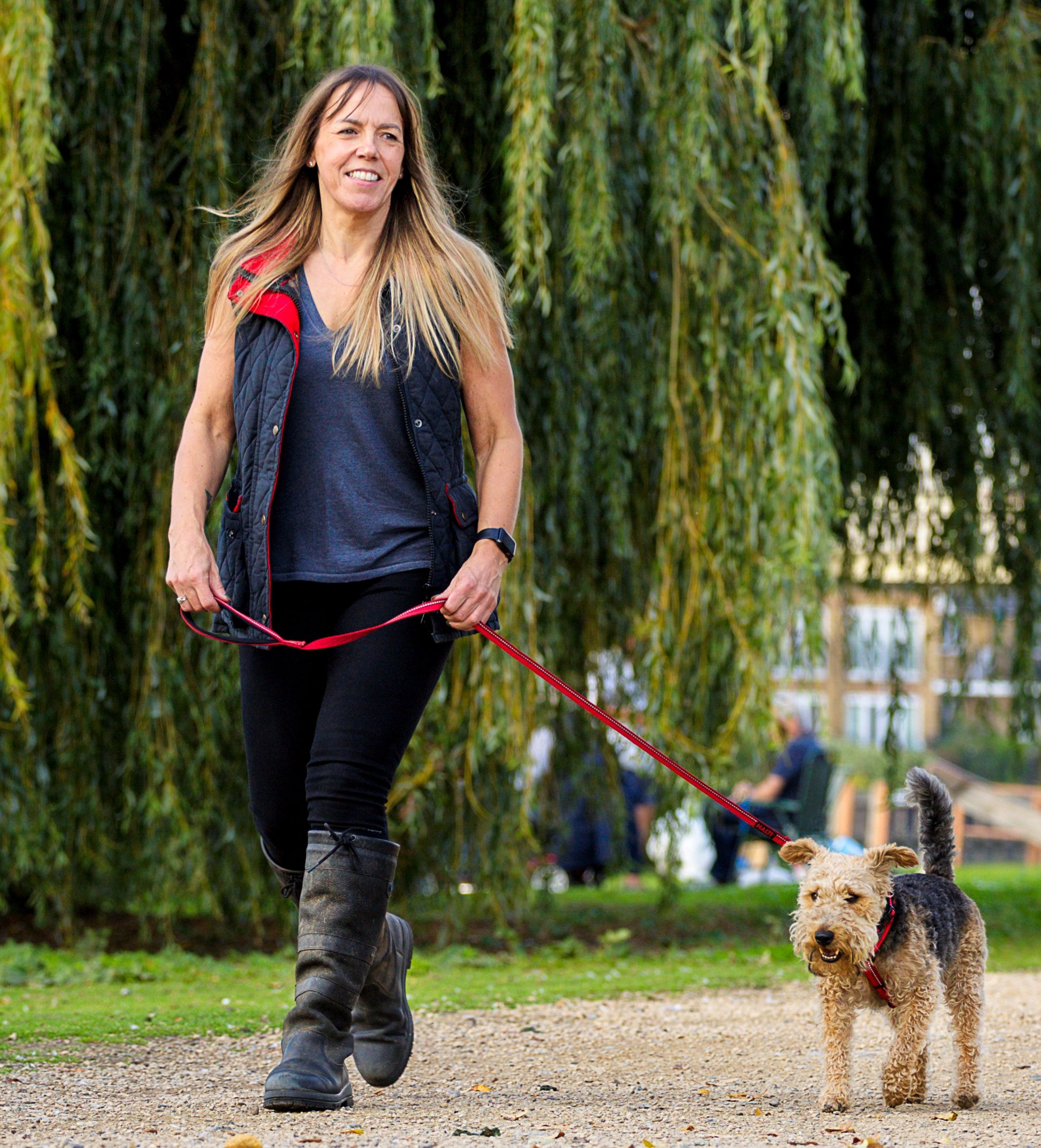HALTI Reflective Dog Leash with Neoprene Padded Handle - Premium Nylon Pet Leash for Medium & Large Dogs, Comfortable & Durable (Large Size, Purple) - Perfect for Walking, Running & Outdoor Adventures with Your Puppy or Adult Dog