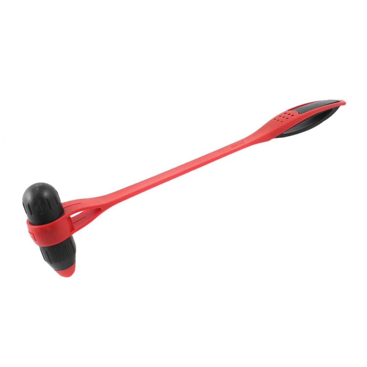 KUYYFDS Body Stress Reliever Massage Hammer - Flexible Silicone Massager for Neck, Back & Shoulder Pain Relief - Red & Black Multifunctional Muscle Relaxation Tool - Perfect for Home, Office & Travel Use