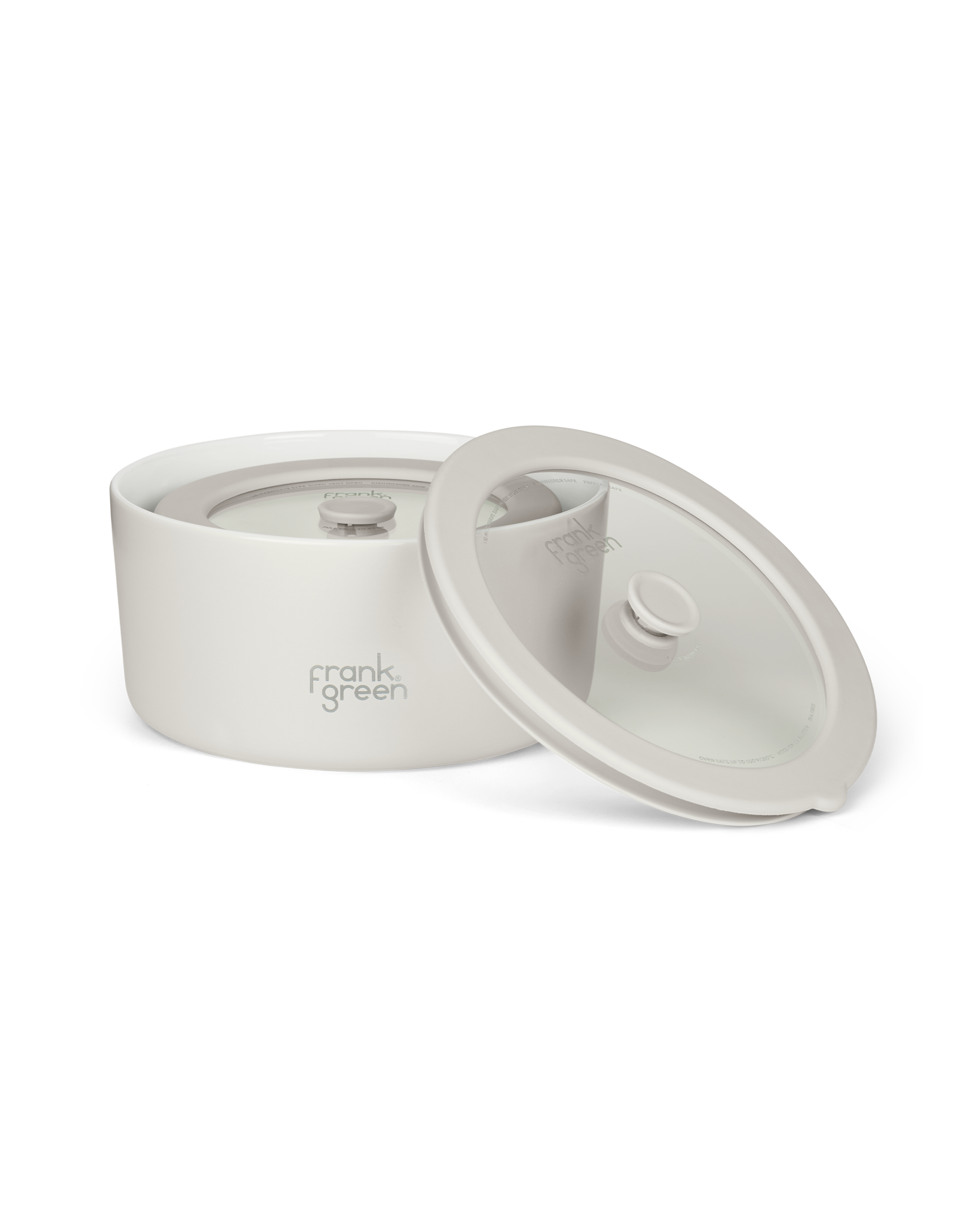 Premium Porcelain Bowls with Glass Lids (2-Pack) - 700ml & 1500ml Airtight Food Storage Containers for Meal Prep, Leftovers, and Kitchen Organization