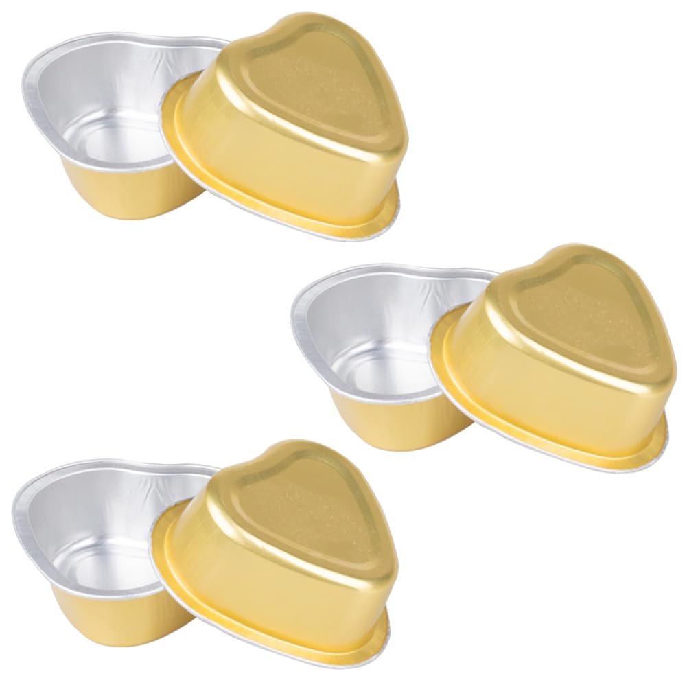 6 Pack Disposable Aluminum Foil Wax Melting Bowls - Mini Candle Wax Warmer Cups for Hair Removal, DIY Candles & Aromatherapy - Perfect for Home Spa, Beauty Salon and Waxing Treatments