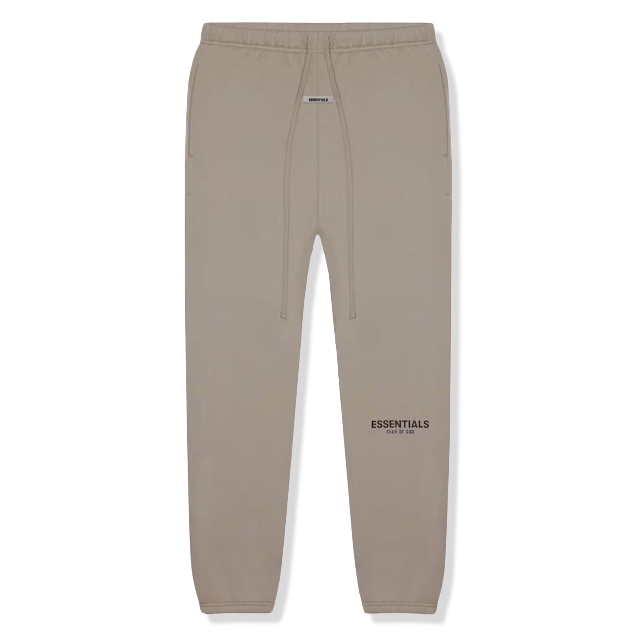 Fear of God Essentials Taupe Reflective Lounge Sweatpants for Men - Comfortable Casual Joggers with Reflective Details for Streetwear & Loungewear