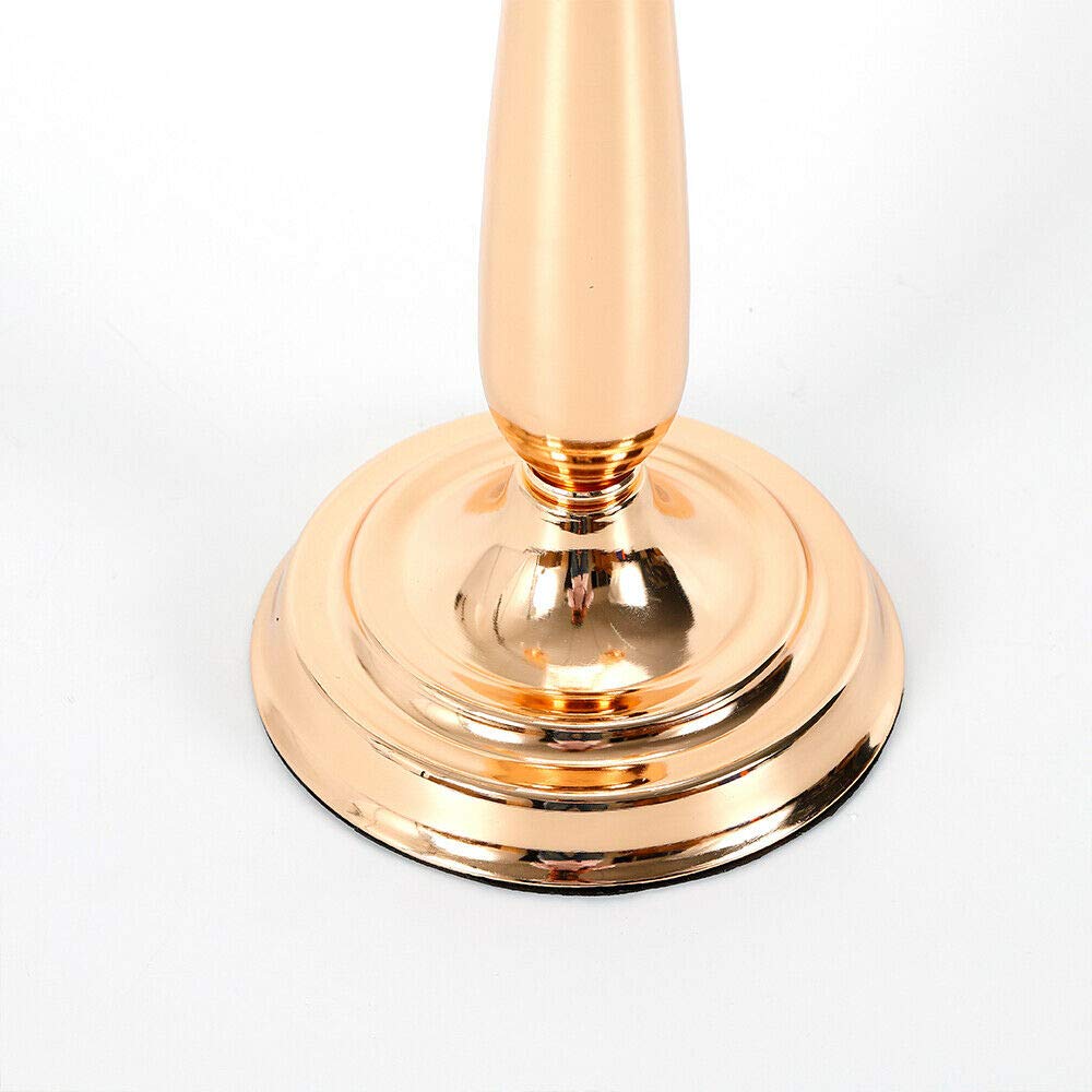 5-Arm Crystal Candle Holders Gold - 29.1