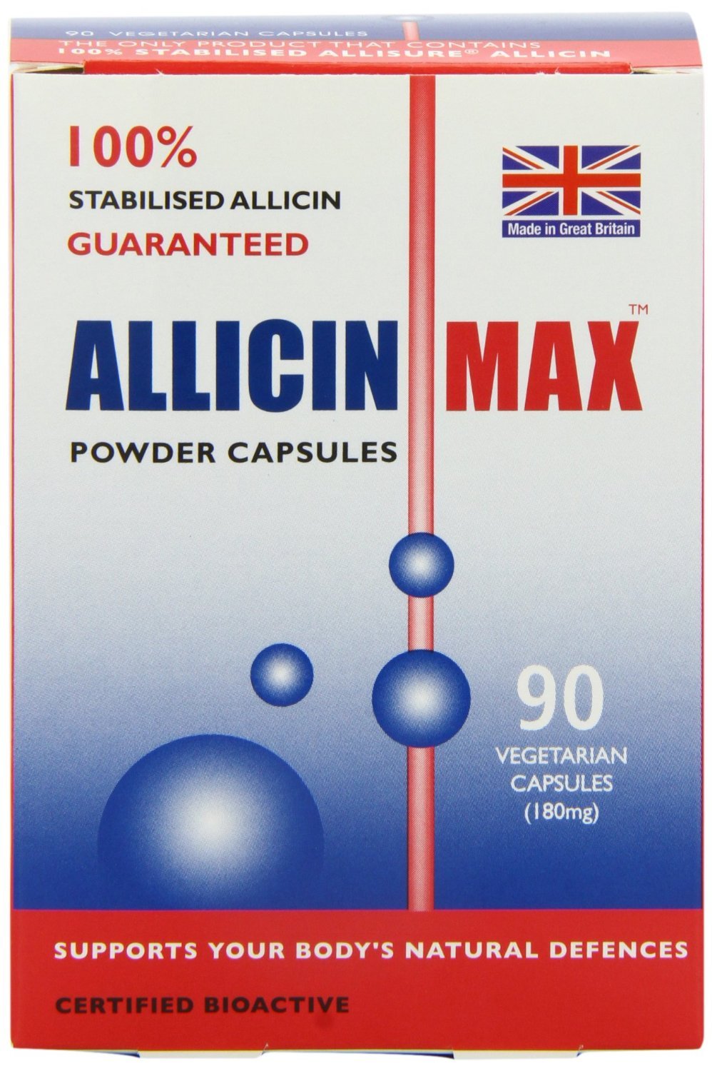 Allicin Max 100% Pure Allicin Supplement (Pack of 2) - Immune Support & Heart Health - Perfect for Daily Wellness & Natural Defense