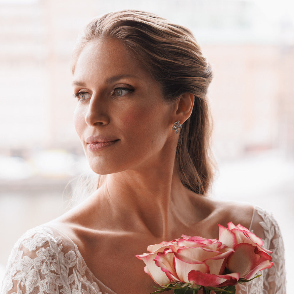 True Love Crystal Earrings for Women - Elegant Dangle Drop Earrings for Wedding, Anniversary & Valentine's Day Gifts | Perfect for Date Night & Special Occasions