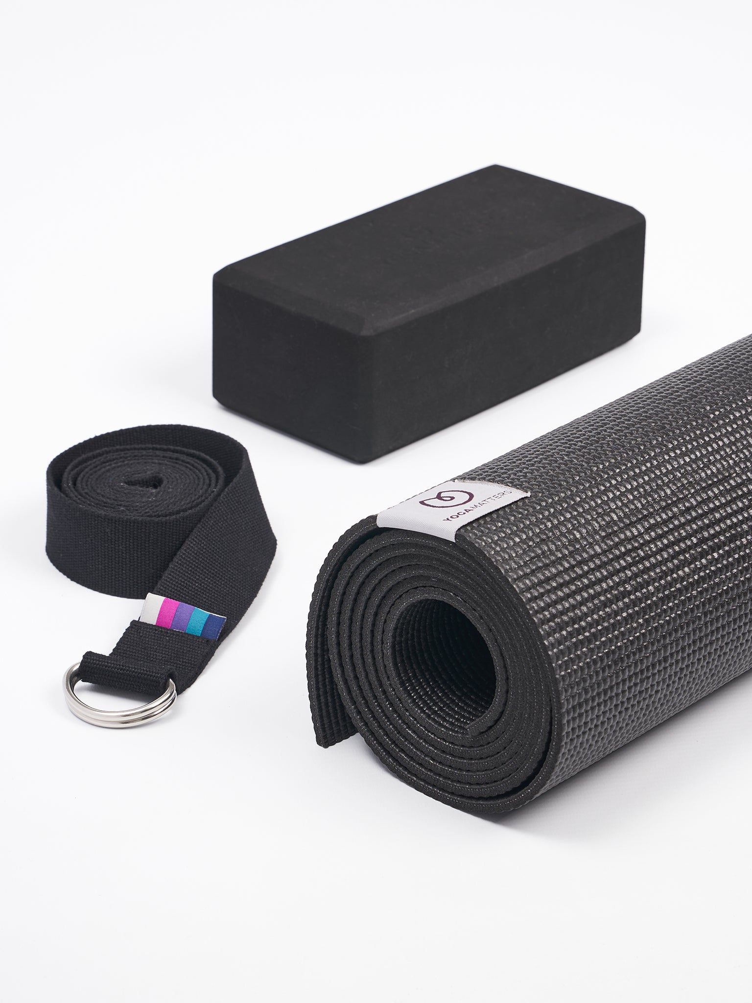 Yogamatters Sticky Yoga Mat - Non-Slip Eco-Friendly Exercise Mat for Yoga, Pilates & Home Workouts - Perfect for Beginners & Professionals