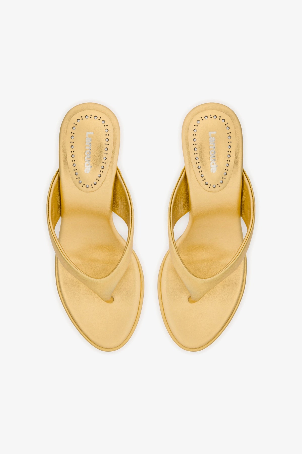 Gaia Sandal in Gold Metallic Leather - Women's Fashion Sandals for Summer | Perfect for Beach, Vacation & Casual Outfits