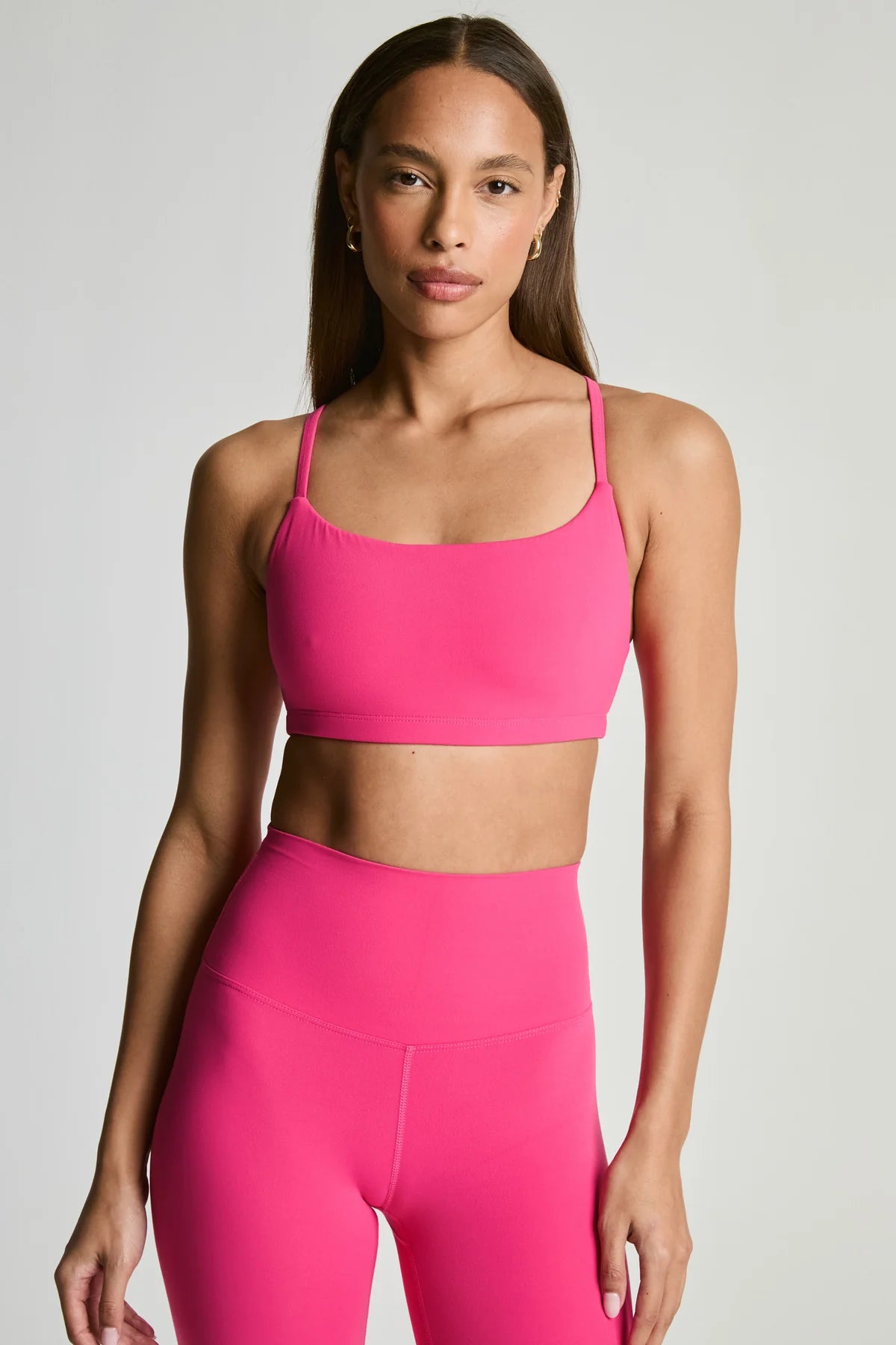 Year Of Ours Studio Racer Bralette - Seamless Sports Bra for Yoga, Running & Gym Workouts - Comfortable Wireless Support for Active Women