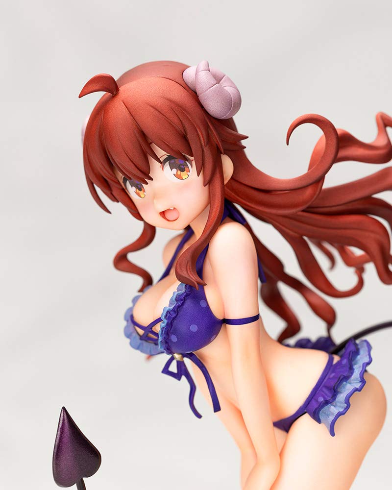 Shadow Mistress Yuko Swimsuit Ver. - Anime Demon Girl Figure - Collectible PVC Statue for Anime Fans & Cosplay Enthusiasts | Perfect for Display, Photography & Themed Parties