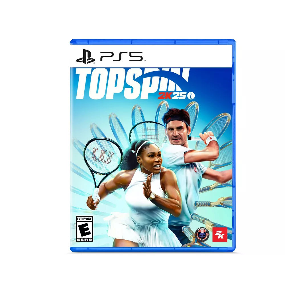 TopSpin 2K25 for PlayStation 5 - Realistic Tennis Simulation Game | Perfect for Competitive Play & Sports Gaming Enthusiasts