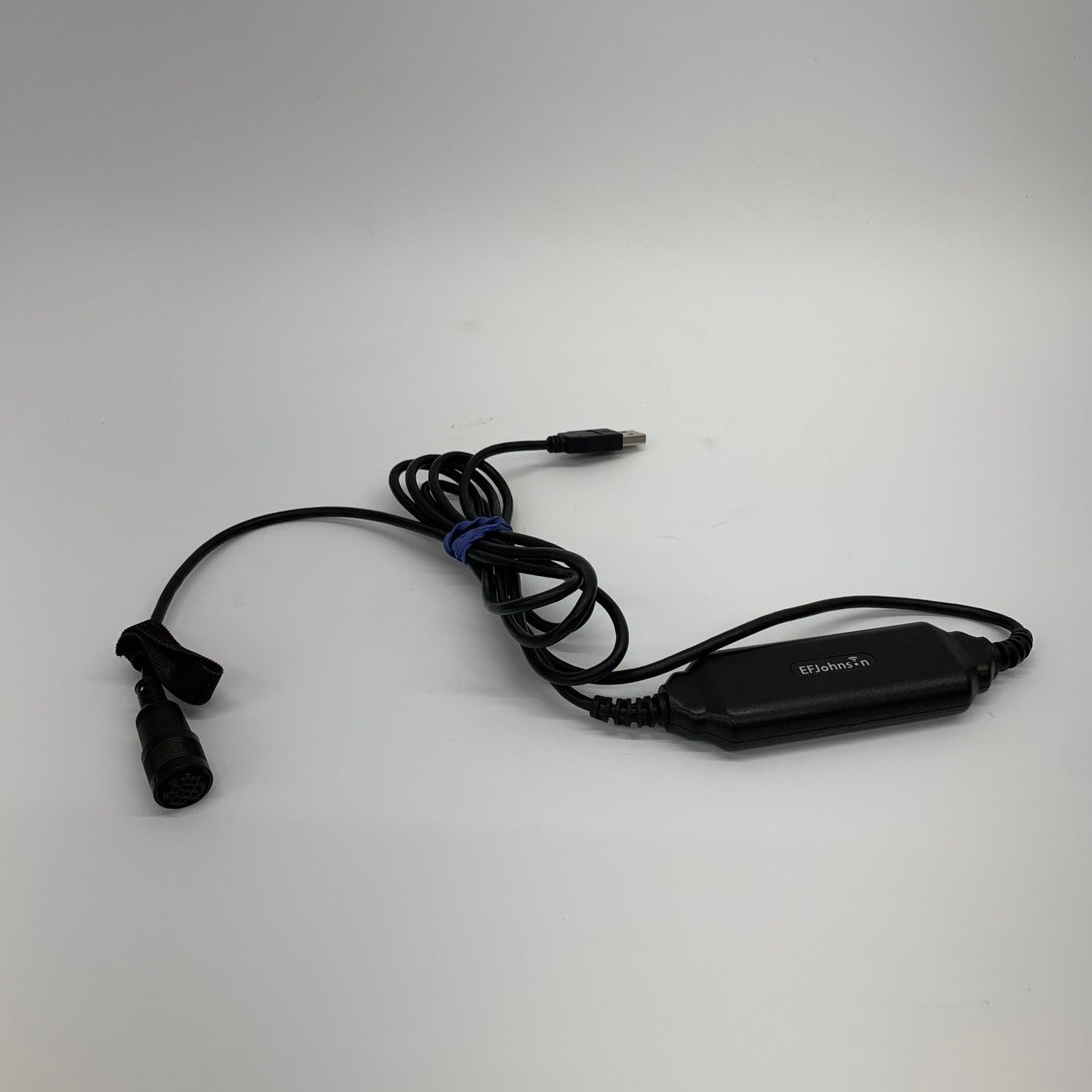 EF Johnson 023 5300 98001 USB Radio Programming Cable - Compatible with 5300 Mobile Standard Series Radios | Easy Firmware Updates & Configuration | Perfect for Public Safety, Security & Two-Way Radio Communication