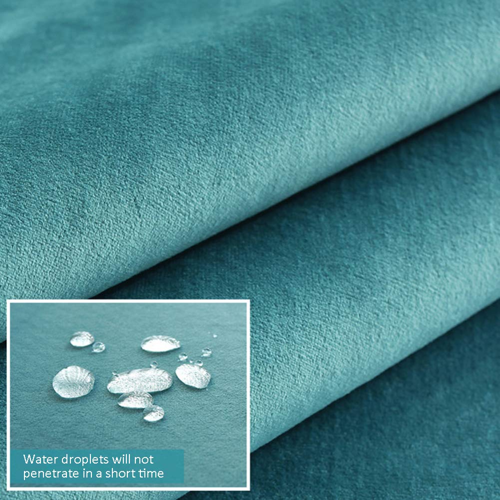 Soft Plush Sofa Slipcover - 90x210cm (35x83in) Stretchable Couch Cover with Anti-Slip Design for 1-4 Cushions, Furniture Protector in Brown | Perfect for Living Room, Family Room & Pet-Friendly Homes