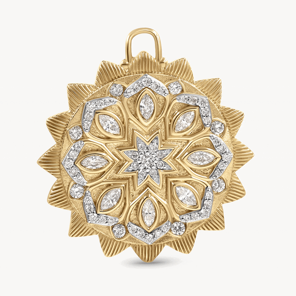 Double Sided Spiritual Woman Mandala Pendant Necklace - Sacred Feminine Jewelry for Meditation & Yoga - Perfect for Spiritual Healing, Chakra Balancing & Mindful Gifts