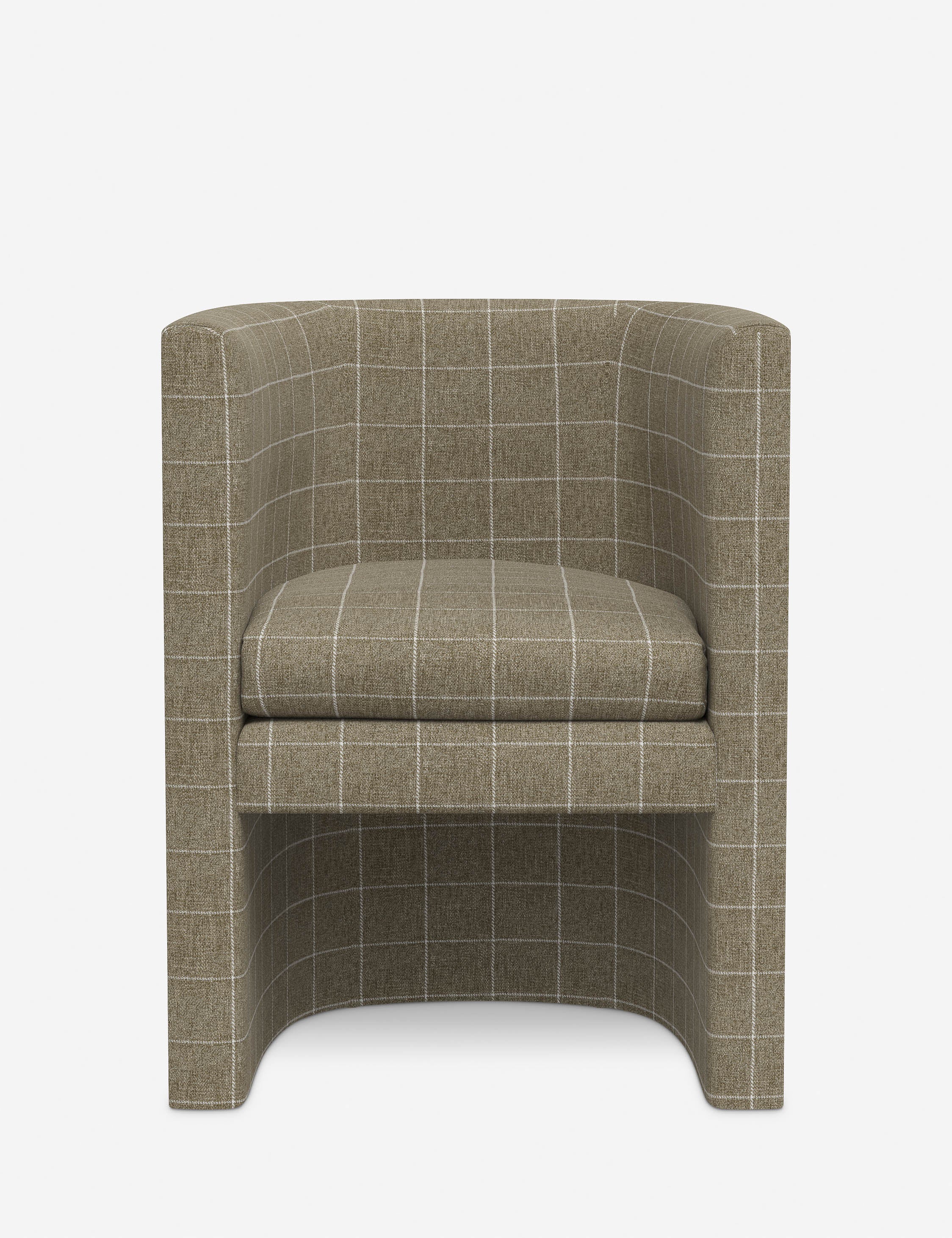 Enfield Dining Chair - Modern Wooden Dining Room Chair with Upholstered Seat - Perfect for Kitchen, Dining Room, and Home Office Use
