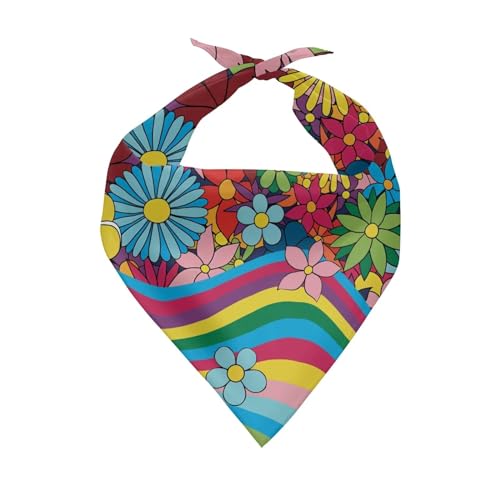 Abstract Hippie Flower
