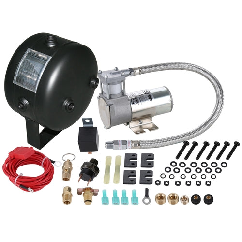 Bulldog Winch Compact Light Duty On Board Air Kit - Portable Air Compressor for Off-Road Vehicles, Trucks & SUVs - Perfect for Tire Inflation, Air Tools & Emergency Use