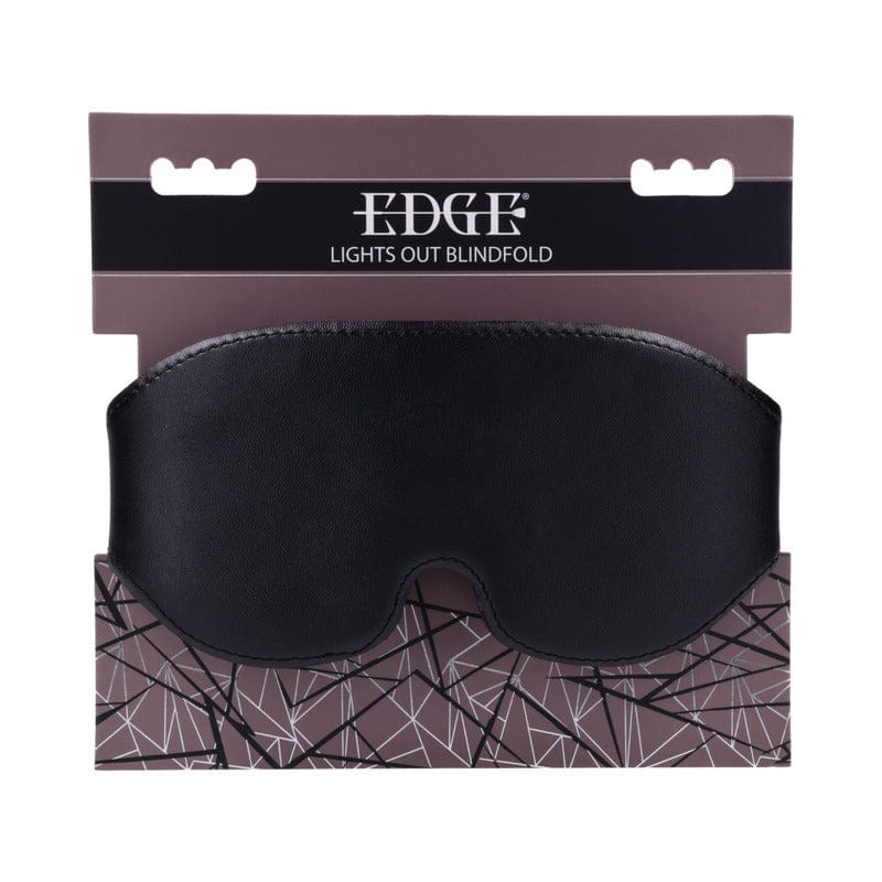 SS Edge Lights Out Blindfold - Blackout Sleep Mask for Deep Rest, Travel & Meditation - 100% Light Blocking Eye Cover for Night Shifts, Naps & Relaxation