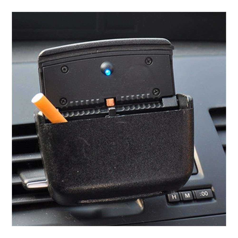 Portable LED Car Ashtray - Multi-Use Cigarette Ash Collector & Smoke Remover for Auto, Home, and Office | Perfect for Smokers on the Go, Road Trips, and Indoor Smoking Areas