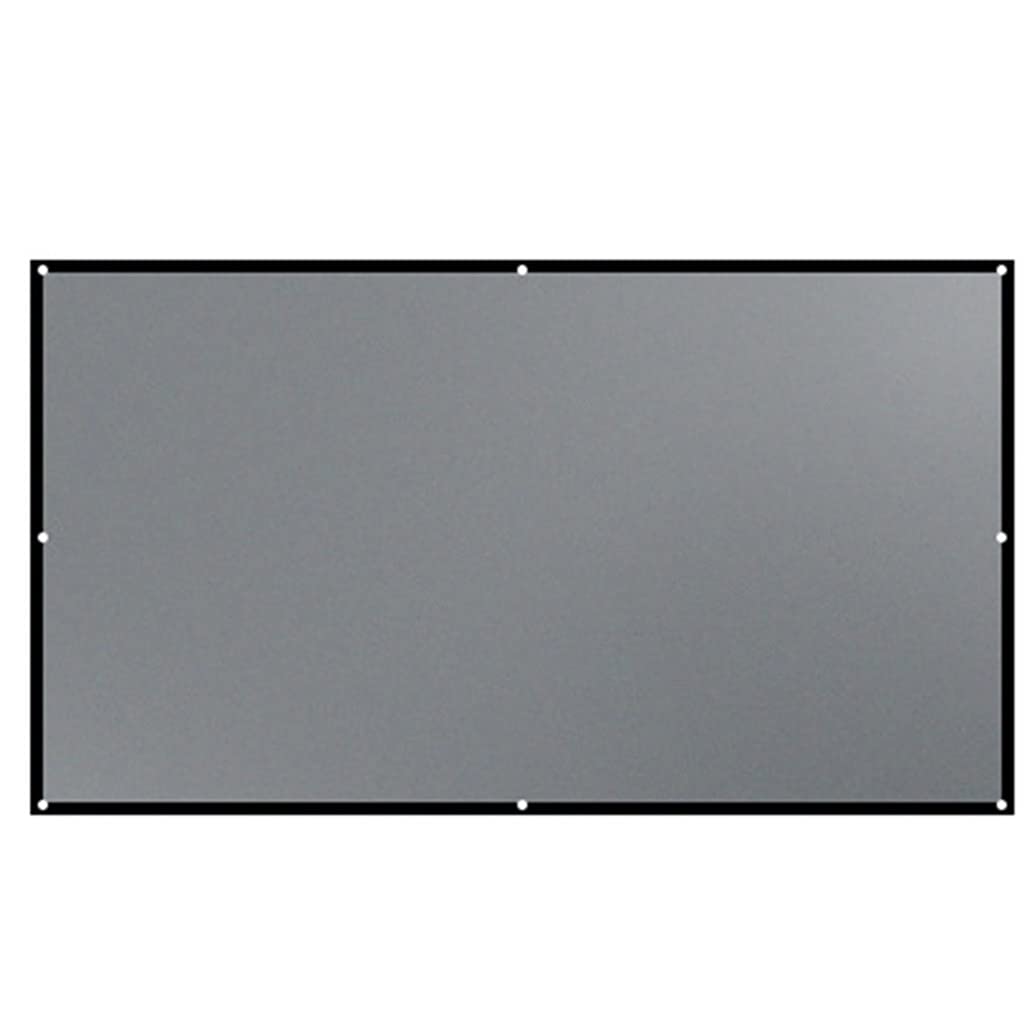 HXHLZY 100 Inch Folding Projector Screen - HD Anti-Light Polyester Fabric for Home Theater & Outdoor Movies - Portable & Easy Setup for Indoor/Outdoor Use