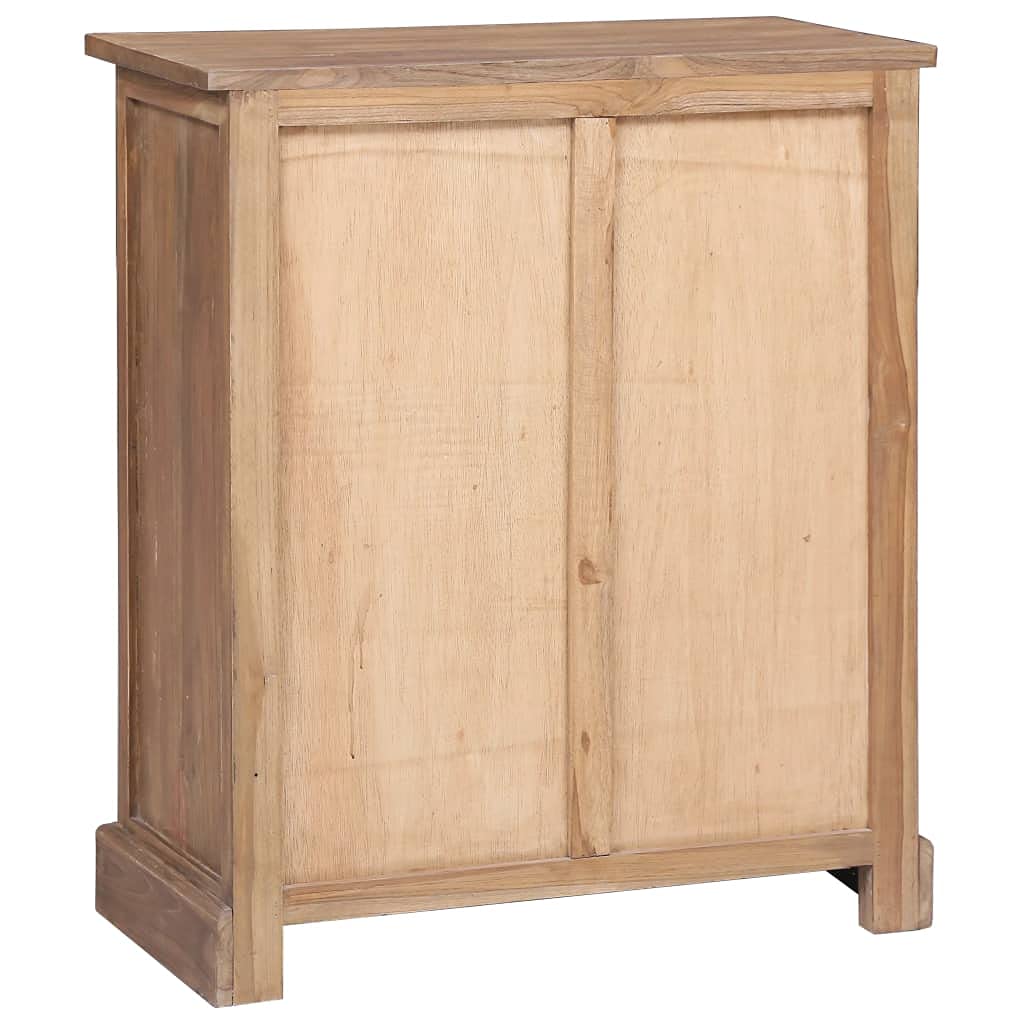 Antique Teak Sideboard Cabinet - 25.6