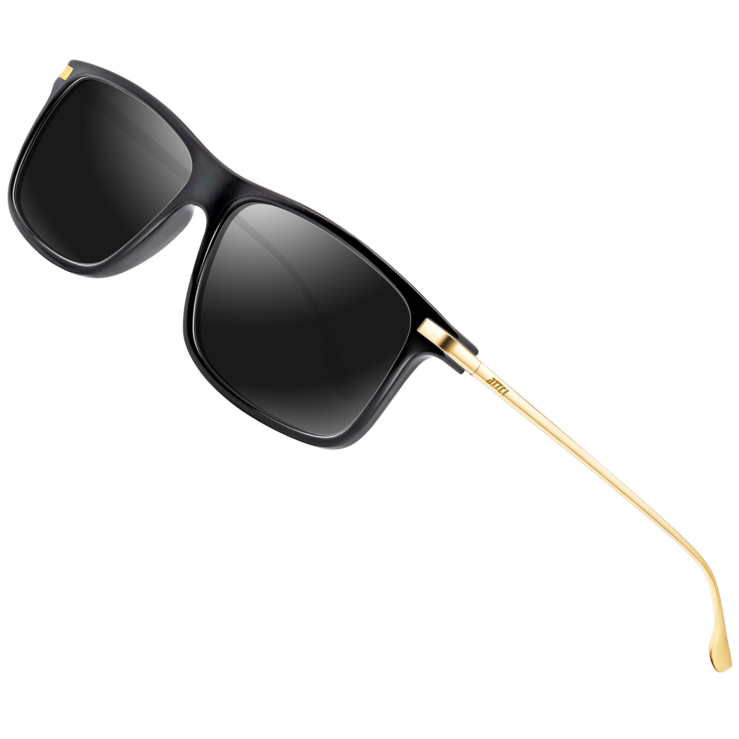 ATTCL Unisex Polarized Rectangular Sunglasses UV400 Protection - Lightweight Fashion Shades for Men & Women - Perfect for Driving, Beach, Outdoor Sports & Daily Wear