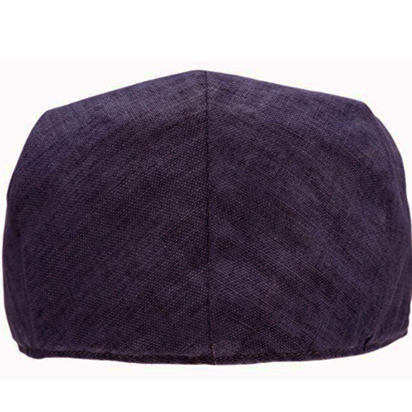 Men's Linen Flat Ivy Gatsby Summer Newsboy Hat - Vintage Style Casual Cap for Outdoor Activities, Beach & Summer Fashion