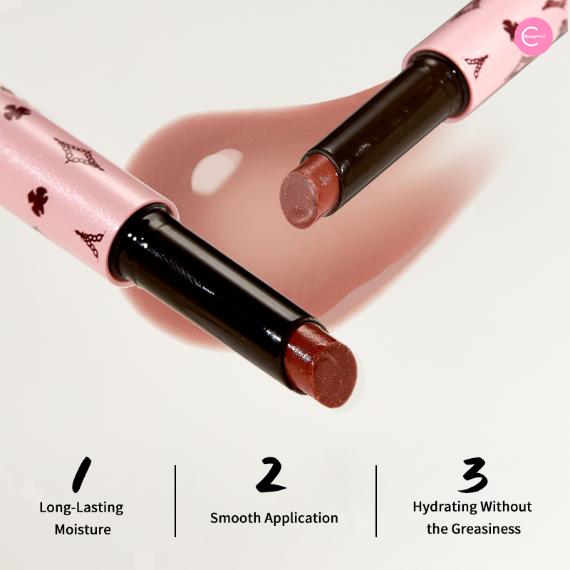 Haggard 3D High Gloss Solid Lip Jelly - Long Lasting Hydrating Lip Balm for Moisturizing & Plumping - Perfect for Daily Wear, Night Out, and Makeup Looks