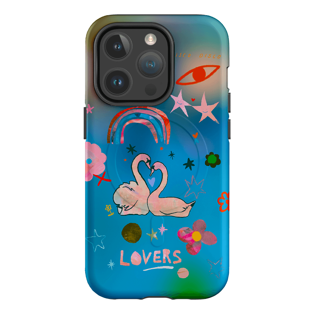 Premium Blue Swan Phone Case - Shockproof & Slim Design for iPhone & Samsung - Perfect for Everyday Protection & Style