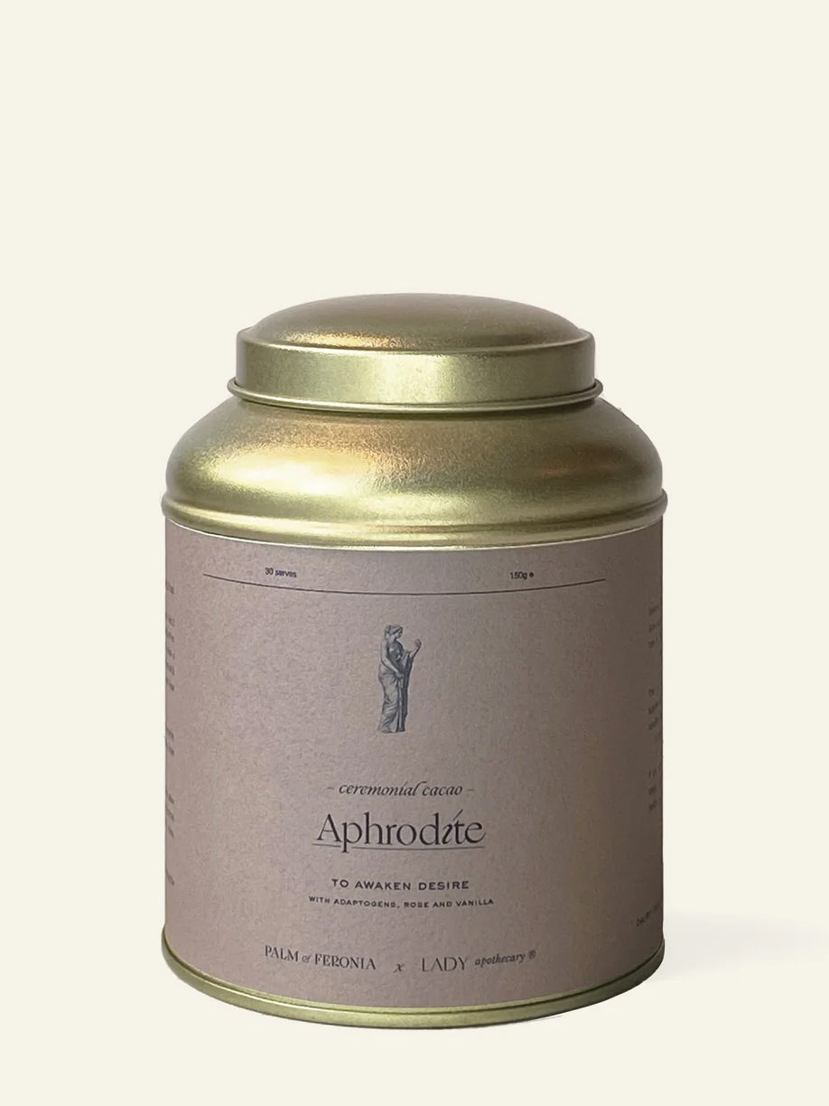 Palm of Feronia X Lady Apothcary Herbal Healing Aphrodite Cacao - Organic Skincare for Face & Body - Perfect for Spa Day & Self-Care Rituals