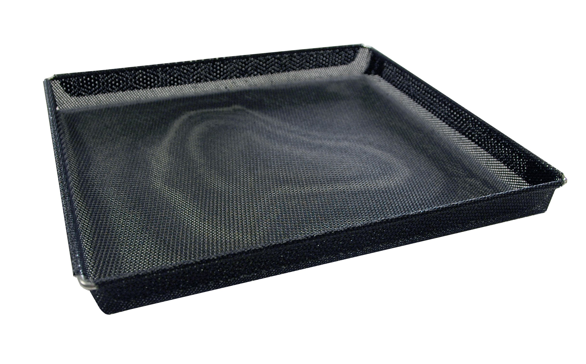 NoStik IR5187 Non-Stick Oven Crisper Basket (Small) - Black Air Fryer Basket for Healthy Cooking - Perfect for Roasting Vegetables, Chicken Wings & French Fries in Air Fryers & Convection Ovens