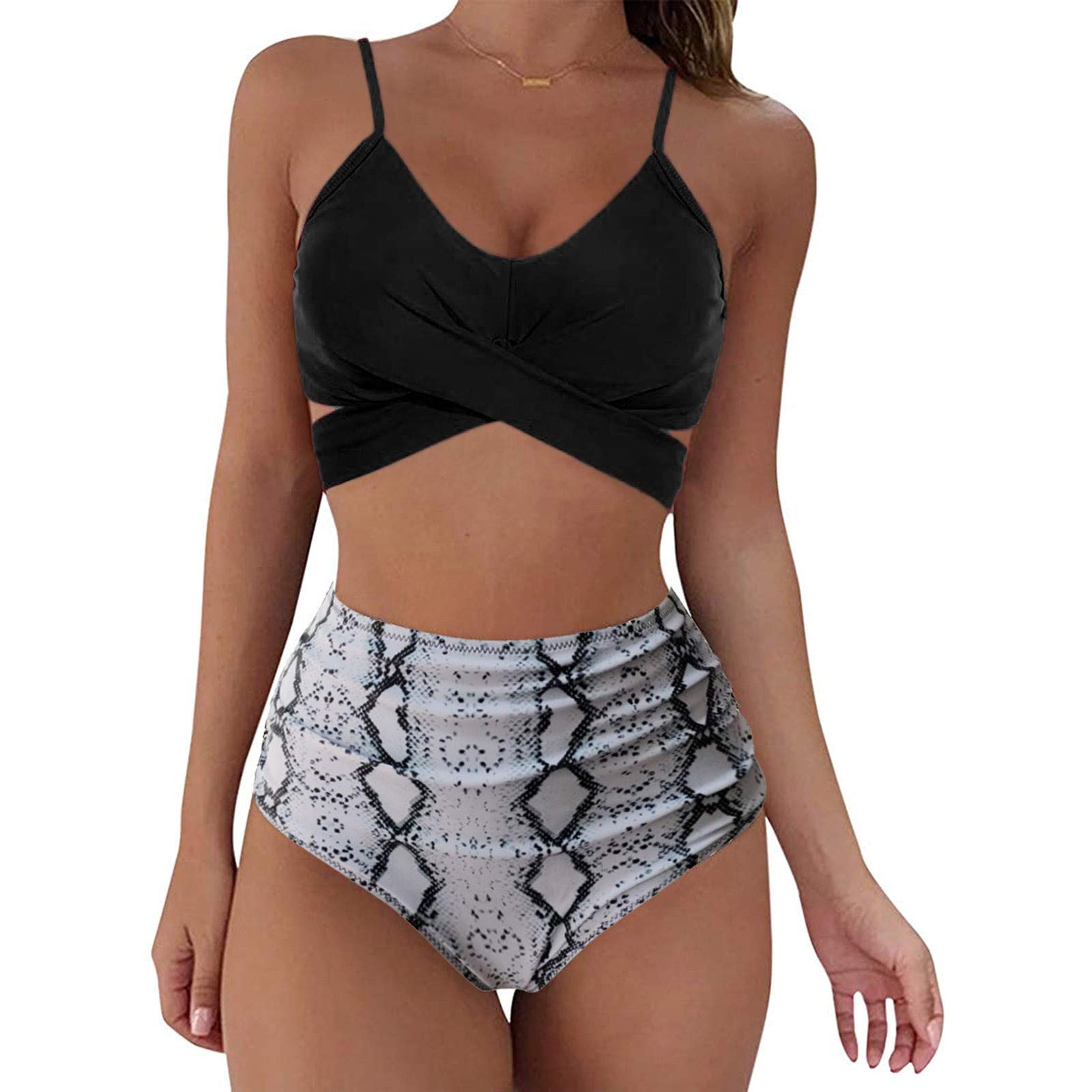 High Waisted Bikini Swimsuits for Women - Sexy Two Piece Tankini Bathing Suits | Beach, Pool & Vacation Swimwear