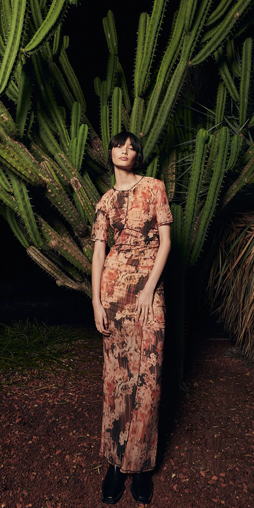 Stylish Averil Tee Maxi Dress for Women - Summer Flowy Long Sleeve Casual Dress - Perfect for Beach, Vacation & Everyday Wear