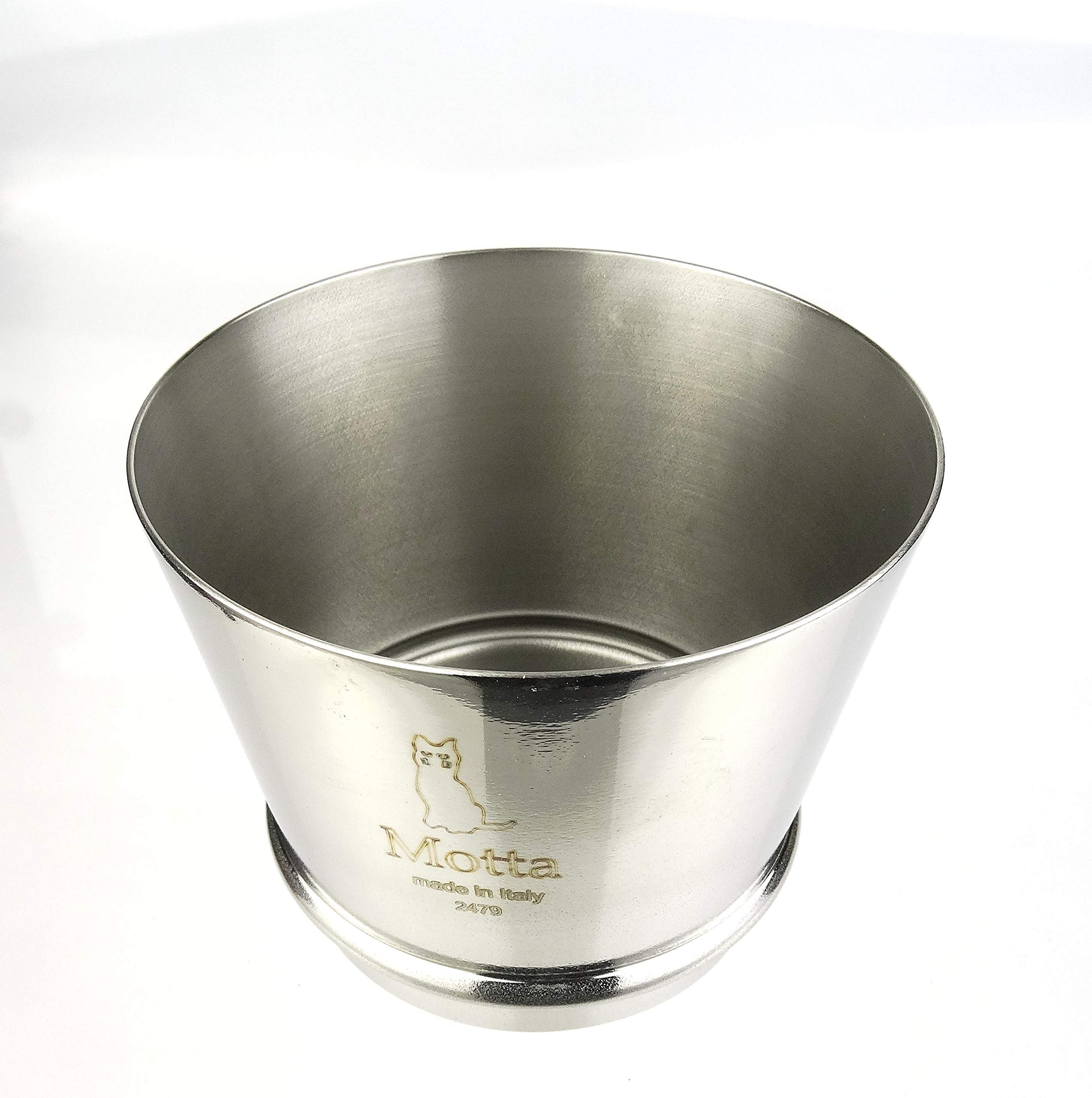Premium Stainless Steel Espresso Machine Funnel 60mm - Italian Made for Perfect Coffee Grounds - Ideal for Baristas & Home Brewing