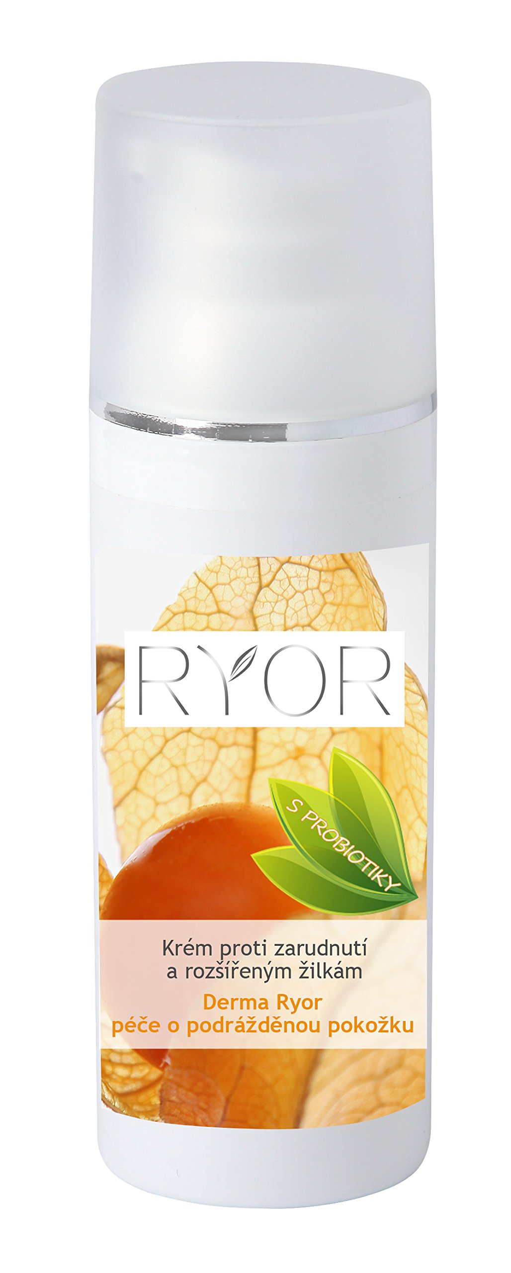 RYOR Derma Cream for Skin Redness & Spider Veins - Probiotic Skincare with Cork Oak & Seaweed - 1.7 oz for Sensitive Skin Care