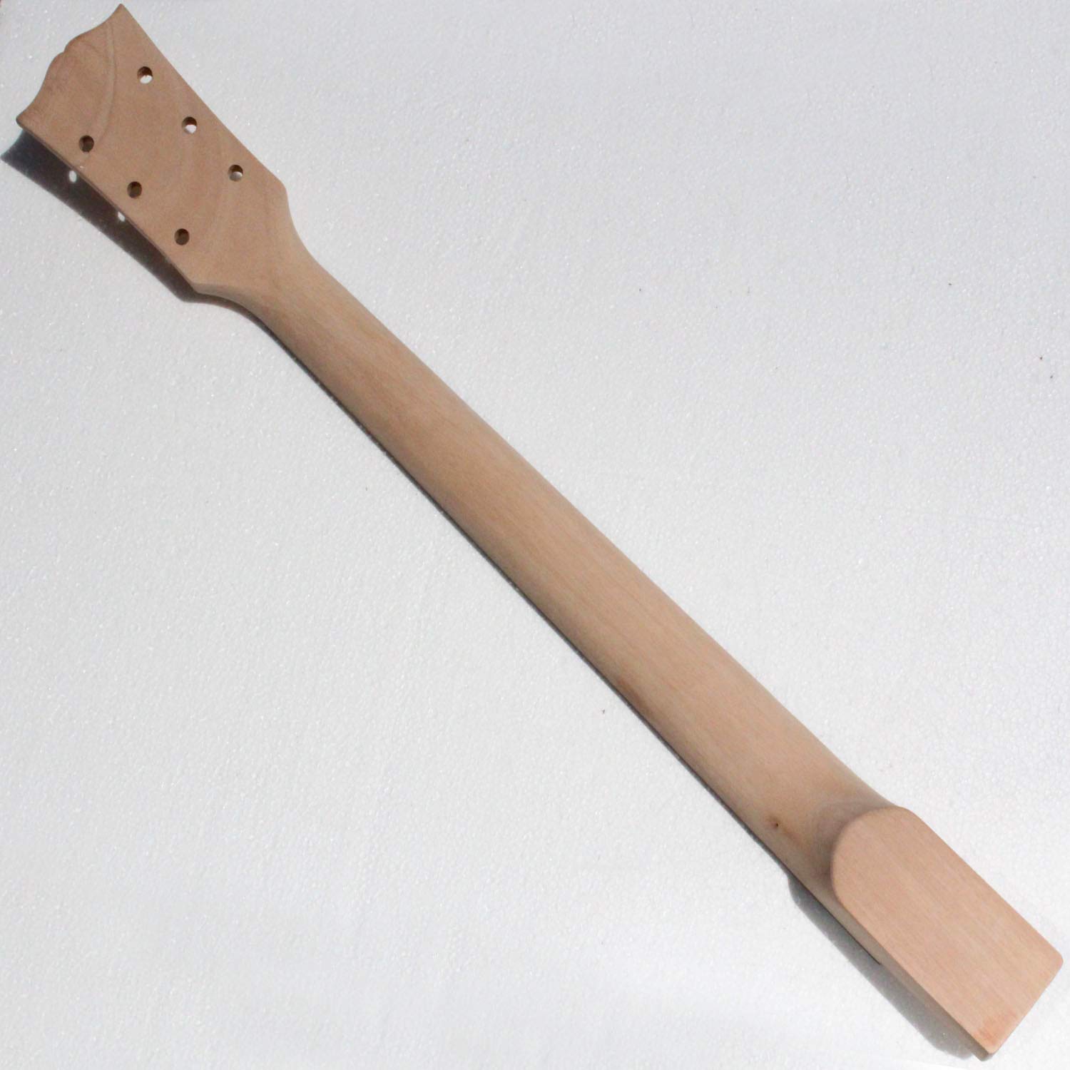 Project Jr DIY Electric Guitar Kit - Natural Wood Finish for Beginners & Hobbyists | Perfect for Home Practice, Music Classes & DIY Enthusiasts