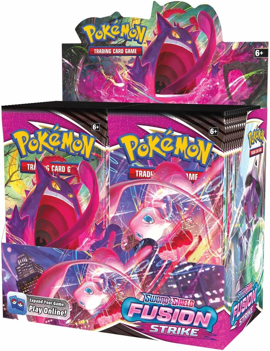 Pokemon Sword & Shield Fusion Strike Booster Box - 36 Packs for Collectors & Players | Enhance Your TCG Battles & Deck Building
