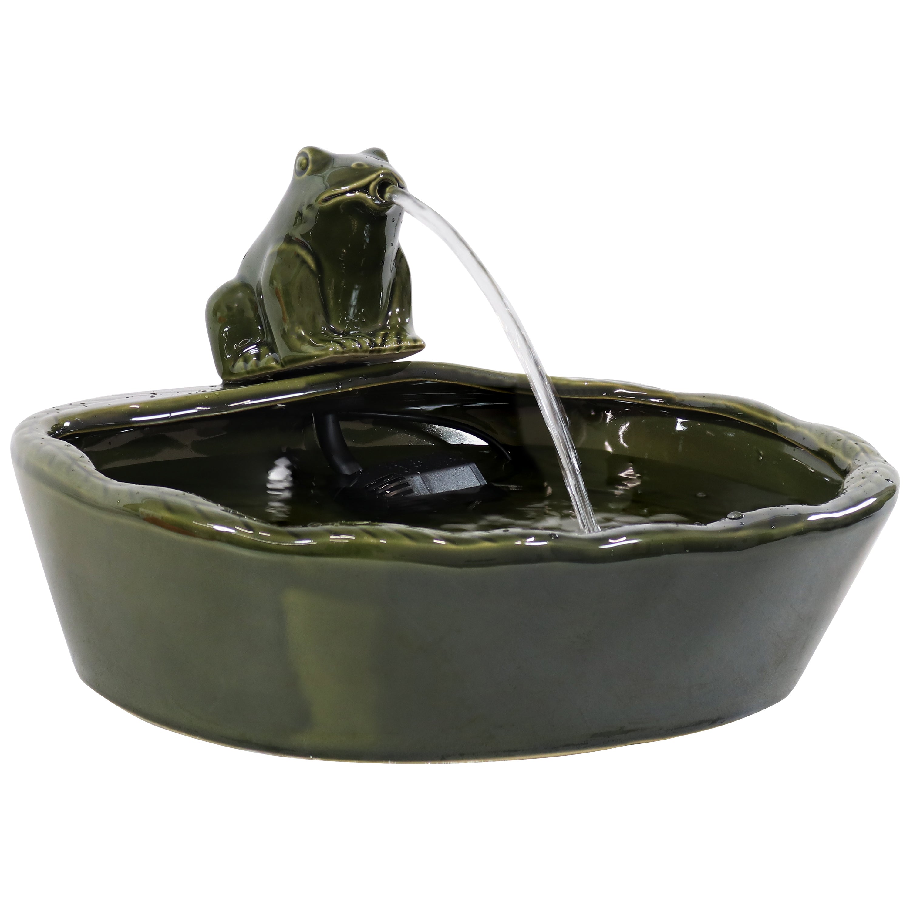 Modern Cascading Bowls Solar Fountain with Battery Backup - 28 Inch Outdoor Water Feature for Garden, Patio, and Yard Decor