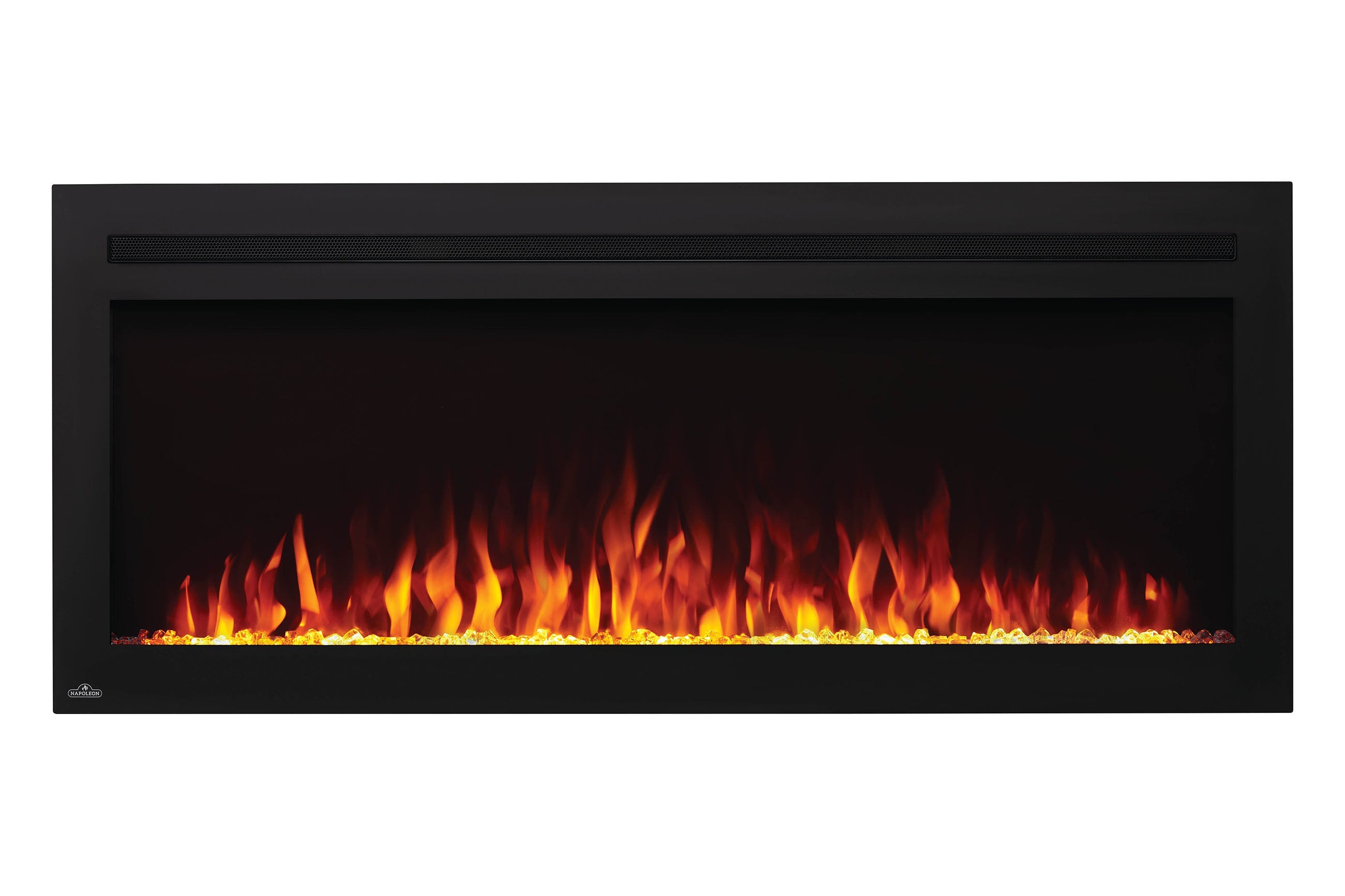 Napoleon PurView 50 Inch Wall Mount Recessed Electric Fireplace - Modern Heating Solution for Living Room, Bedroom & Office Spaces