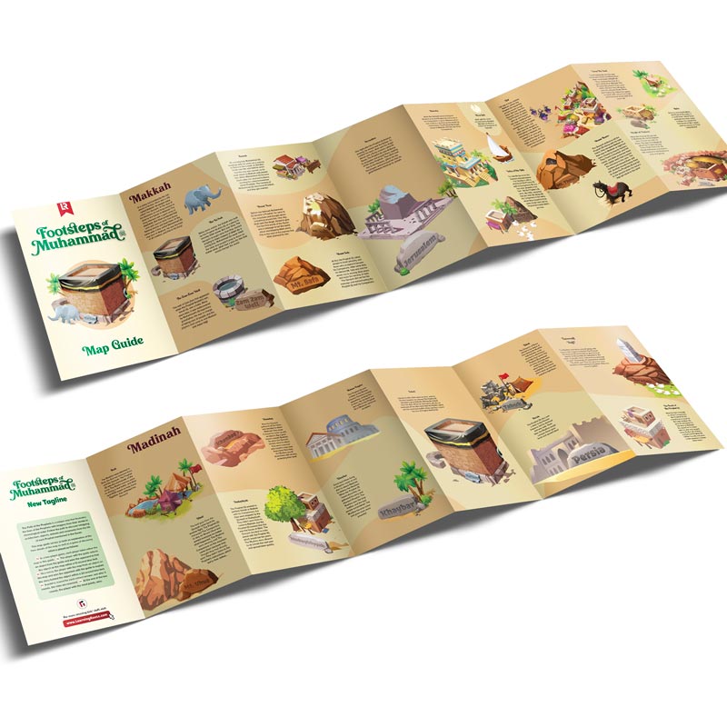 Footsteps of Prophet Muhammad (SAW) - Islamic Educational Puzzle Game for Kids & Adults | Learn Sunnah Through Fun Adventure | Perfect for Family Game Nights & Islamic Schools