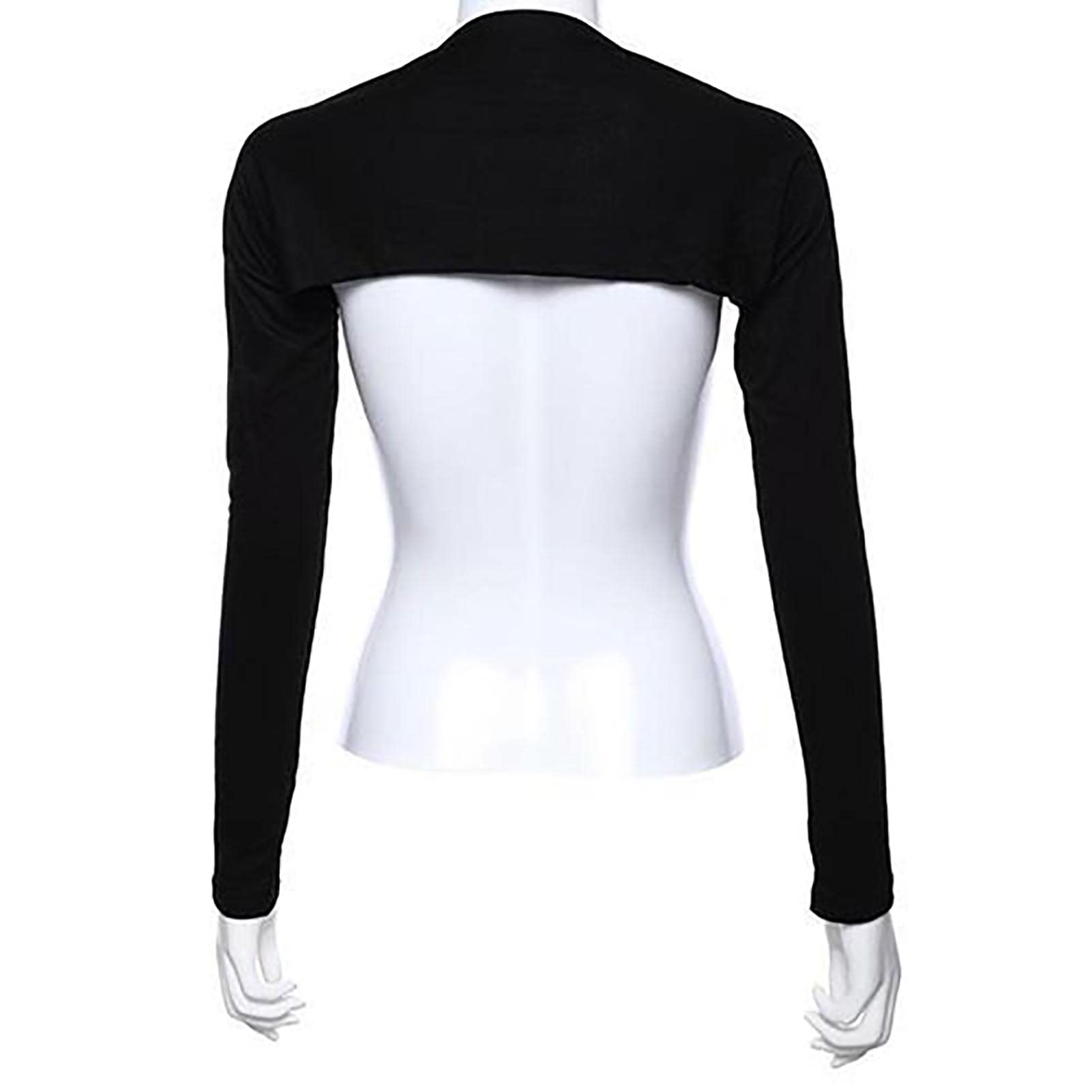 Remorui Fashion Scarf for Women - Summer One Piece Shoulder Sleeve Wrap - Warm Black Shawl - Perfect for Office, Beach & Evening Outfits