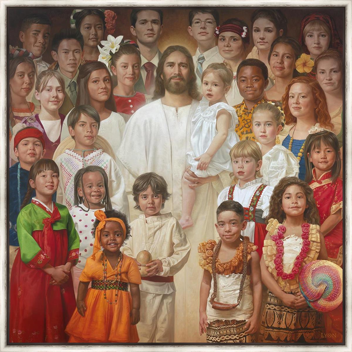 I Am A Child of God Inspirational Large Wall Art - Perfect for Home Decor, Church, Sunday School & Christian Gift Giving