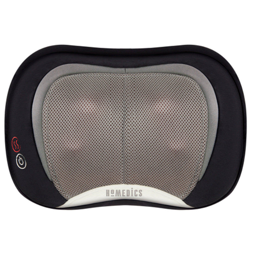HOMEDICS SP 104HA CA 3D Shiatsu Massage Cushion with Heat - Full Body Massager for Neck, Back & Shoulders - Blemished Packaging with Warranty - Perfect for Home, Office & Car Relaxation
