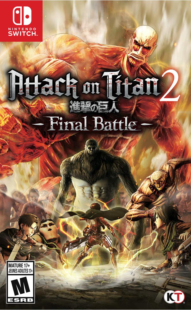 Attack On Titan 2: Final Battle - Nintendo Switch Game | AOT Anime Action Adventure | Perfect for Fans & Collectors | Play at Home or On-the-Go