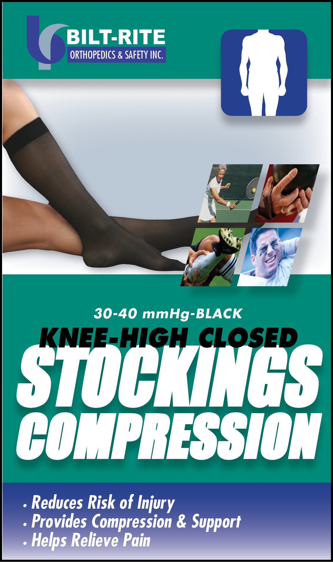 10-74000-SM Knee High Stockings for Women - Black Small Size | Comfortable Thigh High Socks for Work, Cosplay & Everyday Wear