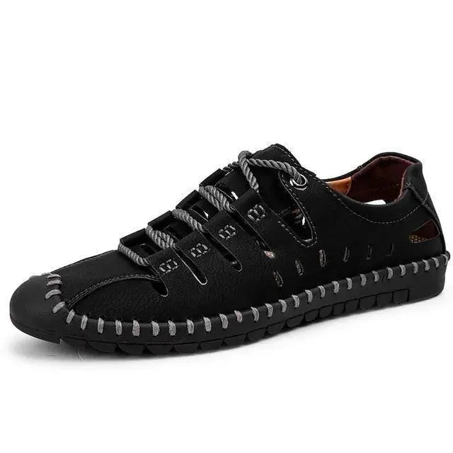 Stylish Stitched Lace-Up Sandals for Women - Comfortable Summer Walking Shoes | Perfect for Beach, Vacation & Casual Outfits